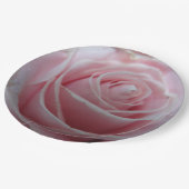 Mooie Roos Bloem Papieren Bordje (Gekanteld)