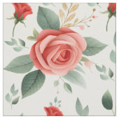 Mooie roos bloem stof bloemstof ontwerp (Close Up)