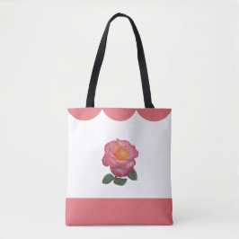 Mooie Roos Bloem Tote Bag