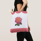 Mooie Roos Bloem Tote Bag (Dichtbij)