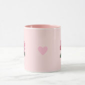 Mooie Roos Flower Mok (Midden)