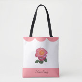 Mooie Roos Flower Natuur Tote Bag (Voorkant)