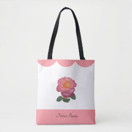 Mooie Roos Flower Natuur Tote Bag