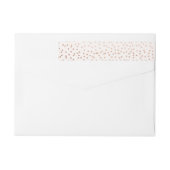 Mooie Roos Gold Confetti (Achterkant)