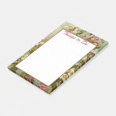 Mooie Roos to-do lijst Post-it notities Post-it® Notes (Schuin)