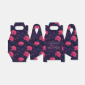 Mooie roos verjaardagsgunstdoos voor dessert tafel bedankdoosjes (Uitgevouwen)