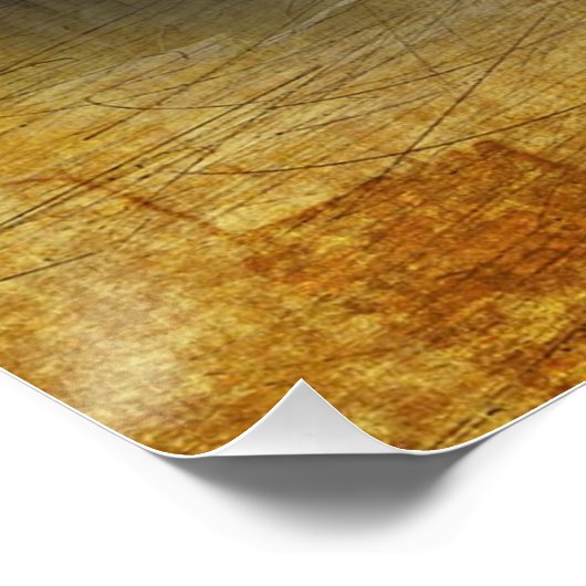 Mooie Rooster en Rustic Barn Chicken Coop Perfect Poster (Hoek)