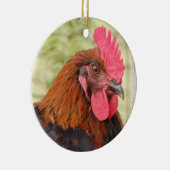 Mooie Rooster Keramisch Ornament (Rechts)