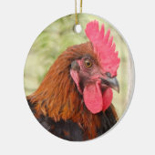 Mooie Rooster Keramisch Ornament (Links)