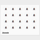 Mooie rottweiler hart sticker (Vel)
