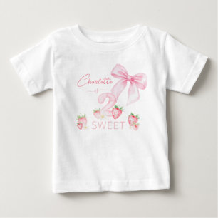 Mooie Roze Aardbeien 2 Twee Zoete 2de Verjaardag