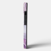 Mooie roze Abstracte fractale Initialen Case-Mate iPhone Case (Achterkant / Links)