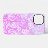 Mooie roze abstracte iPhone hoesje (Achterkant horizontaal)