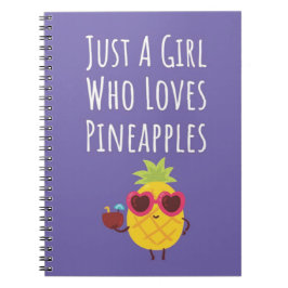 Mooie Roze Ananas Cadeaus Voor Baby Meisjes Fruit Notitieboek