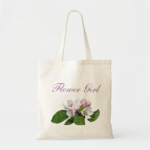 Mooie roze appelbloesem bloemenmeisje