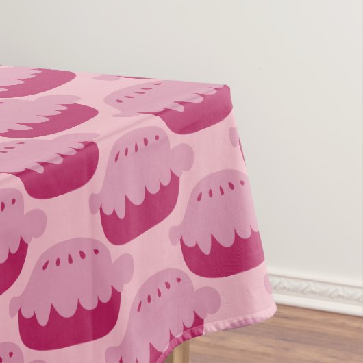 Mooie roze appelpastei-patroon tafelkleed (Voorbeeld)