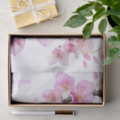 Mooie roze aquarel kersenbloesem Sakura bloesems Tissuepapier (Geschenk)