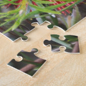 Mooie, roze Australische botborstel Legpuzzel (Zijkant)