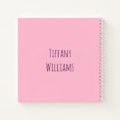 Mooie roze azalea notitieboek (Achterkant)