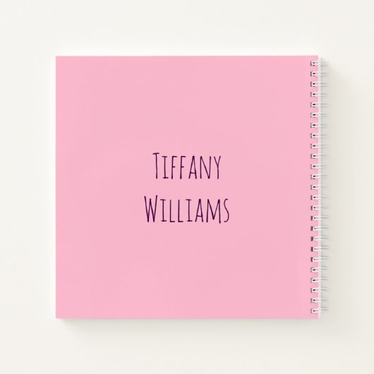 Mooie roze azalea notitieboek (Achterkant)