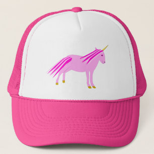 Mooie Roze Baby Meisje Eenhoorn Trucker Pet