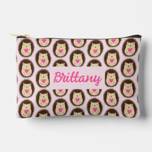 Mooie Roze Baby Meisje Egel Op Maat Gemaakt Etui