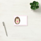 Mooie Roze Baby Meisje Egel Post-it® Notes (Kantoor)