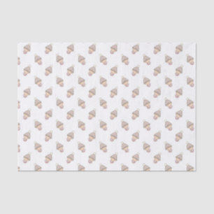 Mooie Roze Baby Patroon Tissuepapier