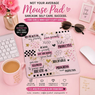 Mooie Roze Baby Quotes over Zelfliefde ter Inspira Muismat