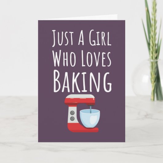 Mooie Roze Bakkerij Kaarten Voor Baby Meisjes Kind (Voorkant)