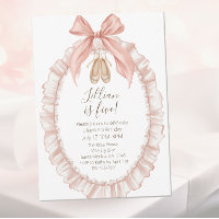 Mooie Roze Balletmeisjes Vijfde Verjaardag