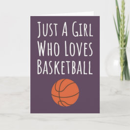 Mooie Roze Basketbal Kaarten Voor Meisjes Kids