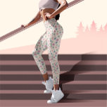 Mooie roze beige bloemen Leggings<br><div class="desc">Maak kennis met onze verbluffende leggings met een bloeiend patroon, ideaal om een beetje elegantie aan elke outfit toe te voegen. Deze leggings zijn gemaakt van hoogwaardig, stretchy materiaal en bieden ultieme comfort en een vleiend design. Het prachtige bloemontwerp is oogkweek en vrouwelijk, waardoor ze perfect zijn voor zowel casual...</div>