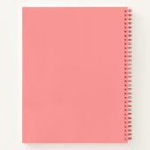 Mooie Roze Bevestigingen Notitieboek (Achterkant)