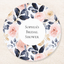 Mooie Roze Blauwe Witte Bloemen Bruiloftsfeest