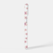 Mooie Roze Bloem iPhone Hoes – Esthetische Hoezen 15 Case (Rechterkant)