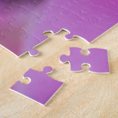 Mooie roze bloem legpuzzel (Zijkant)
