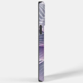 Mooie Roze Bloem Moderne Abstracte Fractale Kunst Case-Mate iPhone Case (Achterkant / Rechts)