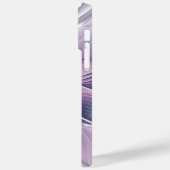 Mooie Roze Bloem Moderne Abstracte Fractale Kunst Case-Mate iPhone Case (Achterkant / Links)