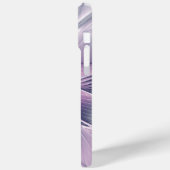 Mooie Roze Bloem Moderne Abstracte Fractale Kunst Case-Mate iPhone Case (Achterkant / Links)