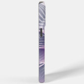 Mooie Roze Bloem Moderne Abstracte Fractale Kunst Case-Mate iPhone Case (Achterkant / Rechts)