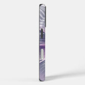 Mooie Roze Bloem Moderne Abstracte Fractale Kunst Case-Mate iPhone Case (Achterkant / Rechts)