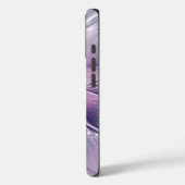 Mooie Roze Bloem Moderne Abstracte Fractale Kunst Case-Mate iPhone Case (Achterkant / Links)