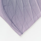 Mooie Roze Bloem Moderne Abstracte Fractale Kunst Fleece Deken (Hoek)