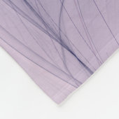 Mooie Roze Bloem Moderne Abstracte Fractale Kunst Fleece Deken (Hoek)