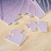 Mooie Roze Bloem Moderne Abstracte Fractale Kunst Legpuzzel (Zijkant)