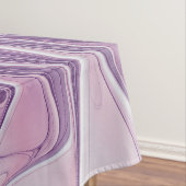 Mooie Roze Bloem Moderne Abstracte Fractale Kunst Tafelkleed (Voorbeeld)