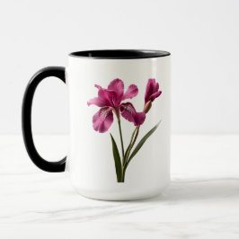 Mooie Roze Bloem Mok