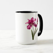 Mooie Roze Bloem Mok (Voorkant rechts)