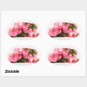 Mooie Roze Bloem Sticker (Vel)